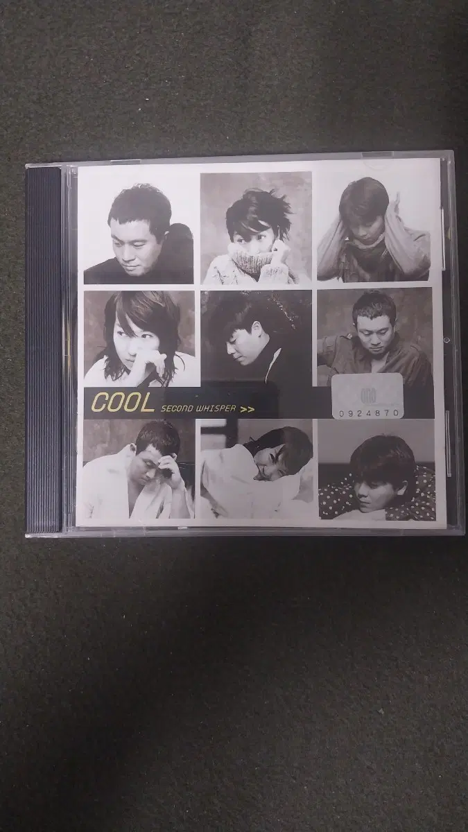 쿨2집 SECOND. WHISPER. CD