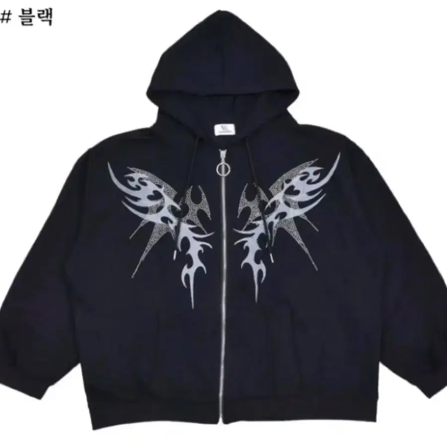 볼칸 Volcan Aphrodite 라인스톤 후드집업