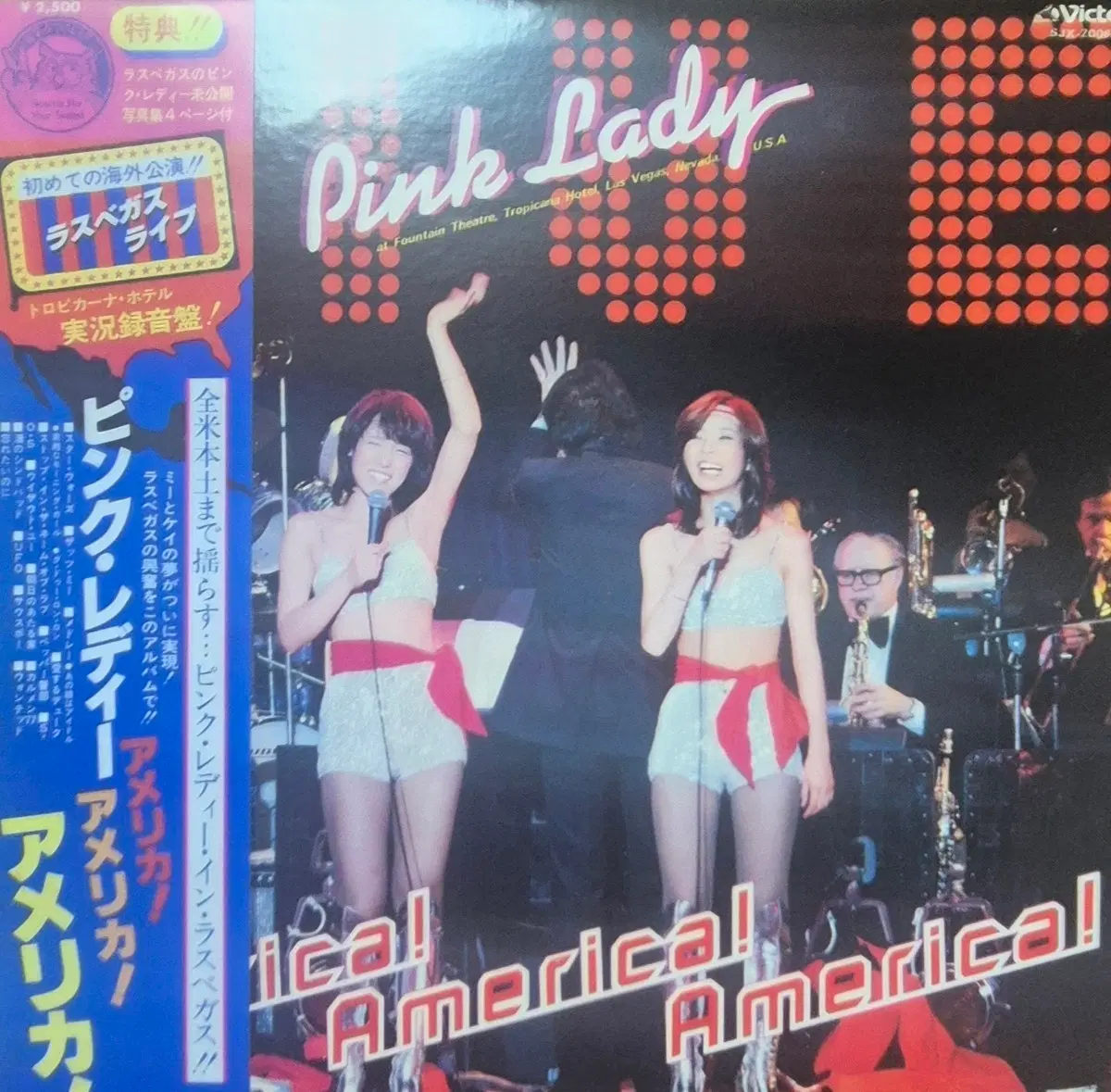 America! America! America! Pink Lady 핑크 레이디 LP