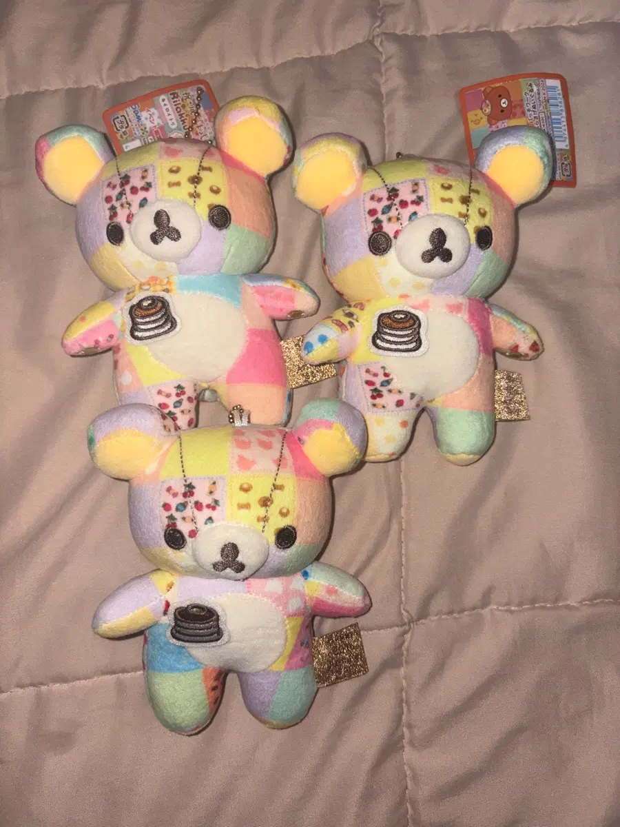 산엑스 20주년 리락쿠마 패치워크 인형