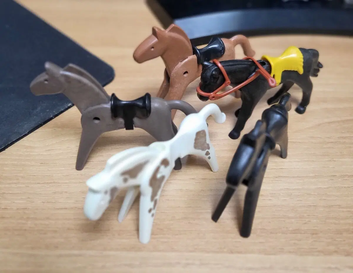 플레이모빌 말 피규어 세트