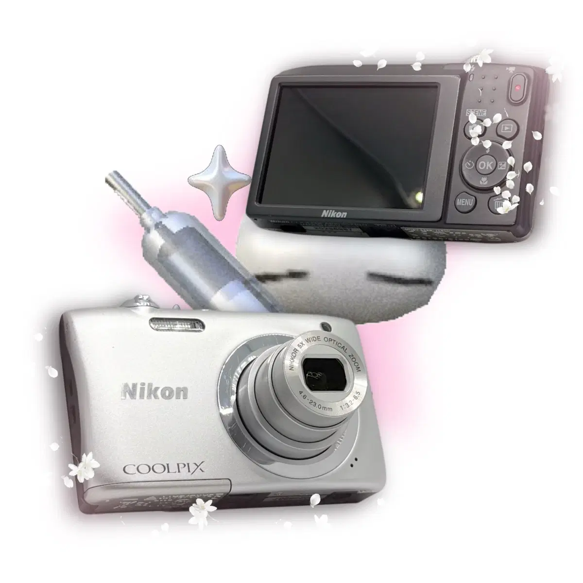 니콘 쿨픽스 A100 Coolpix 디지털카메라 입문디카