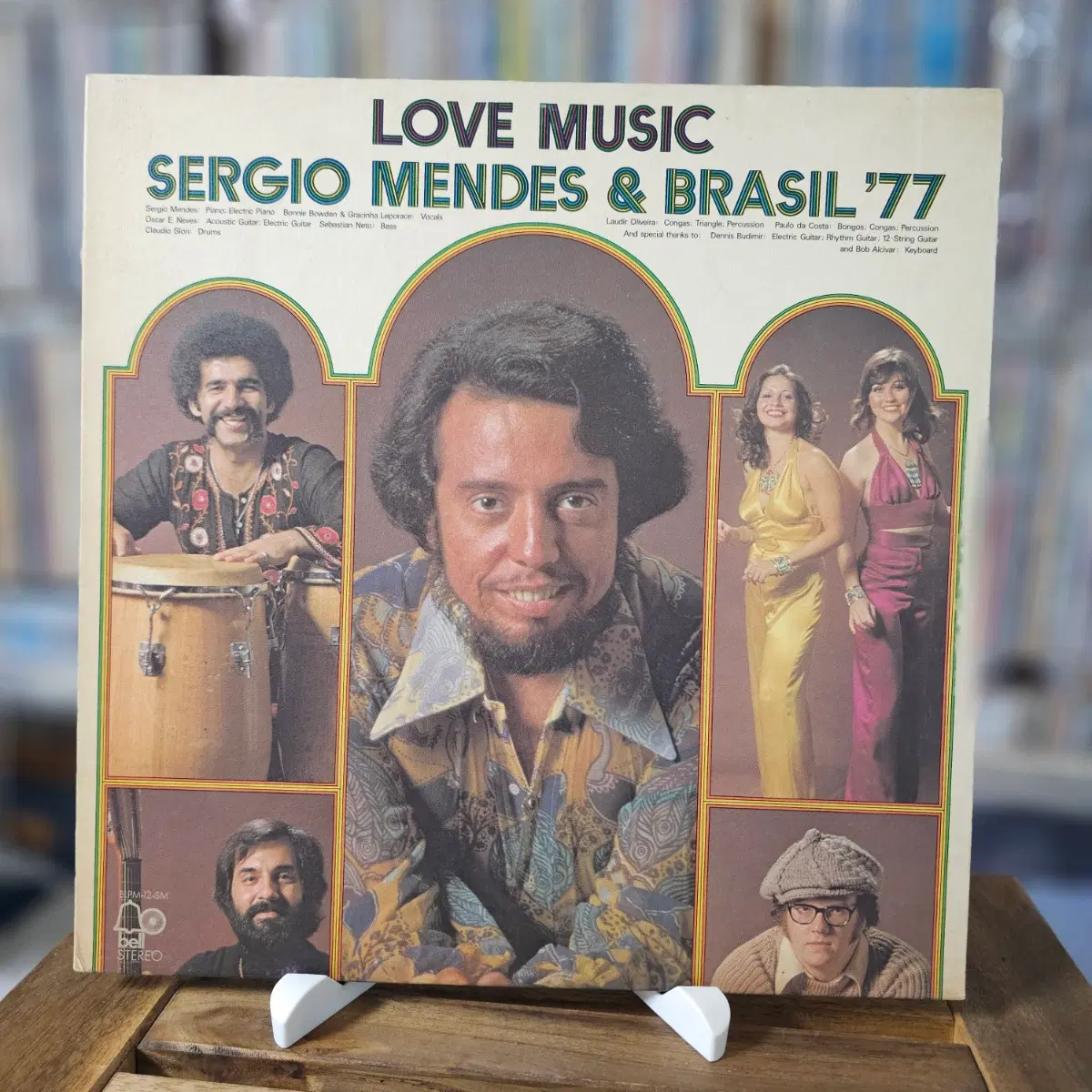 (브라질 피아니스트 세르지오 멘데스) Sergio Mendes And Brasil '77 LP
