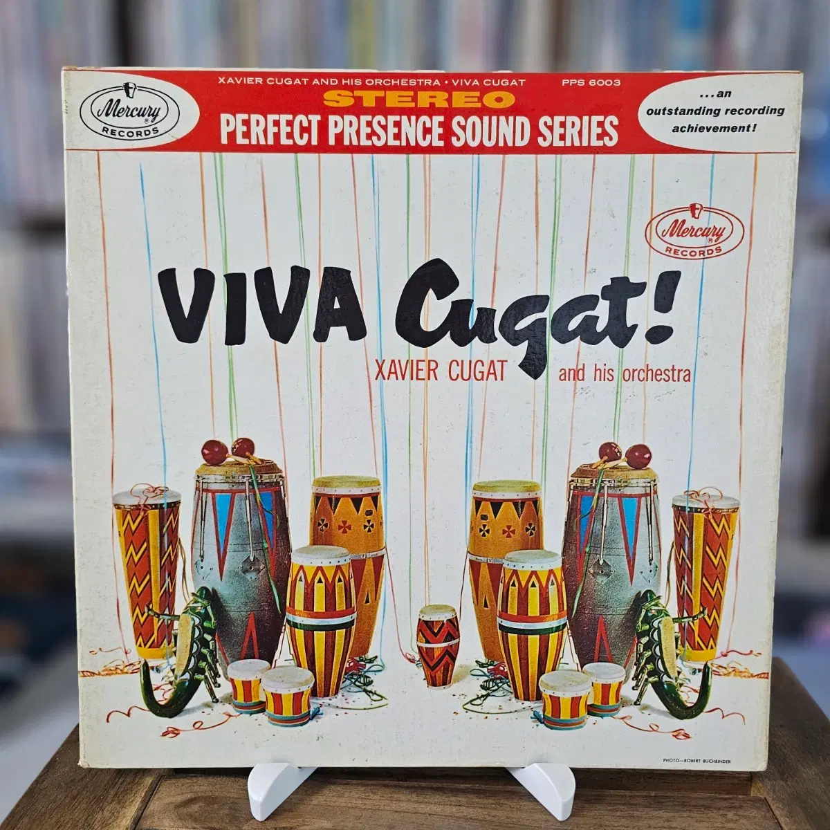 (1961년 미국 초반, 라틴 빅밴드 리더 자비에르 쿠갓) Xavier Cugat LP