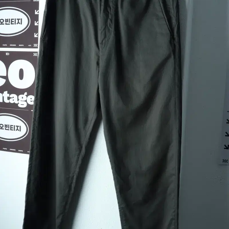 (XL) 코스 트레이닝복 바지 밴딩 경량 카키 아메카지-P11045