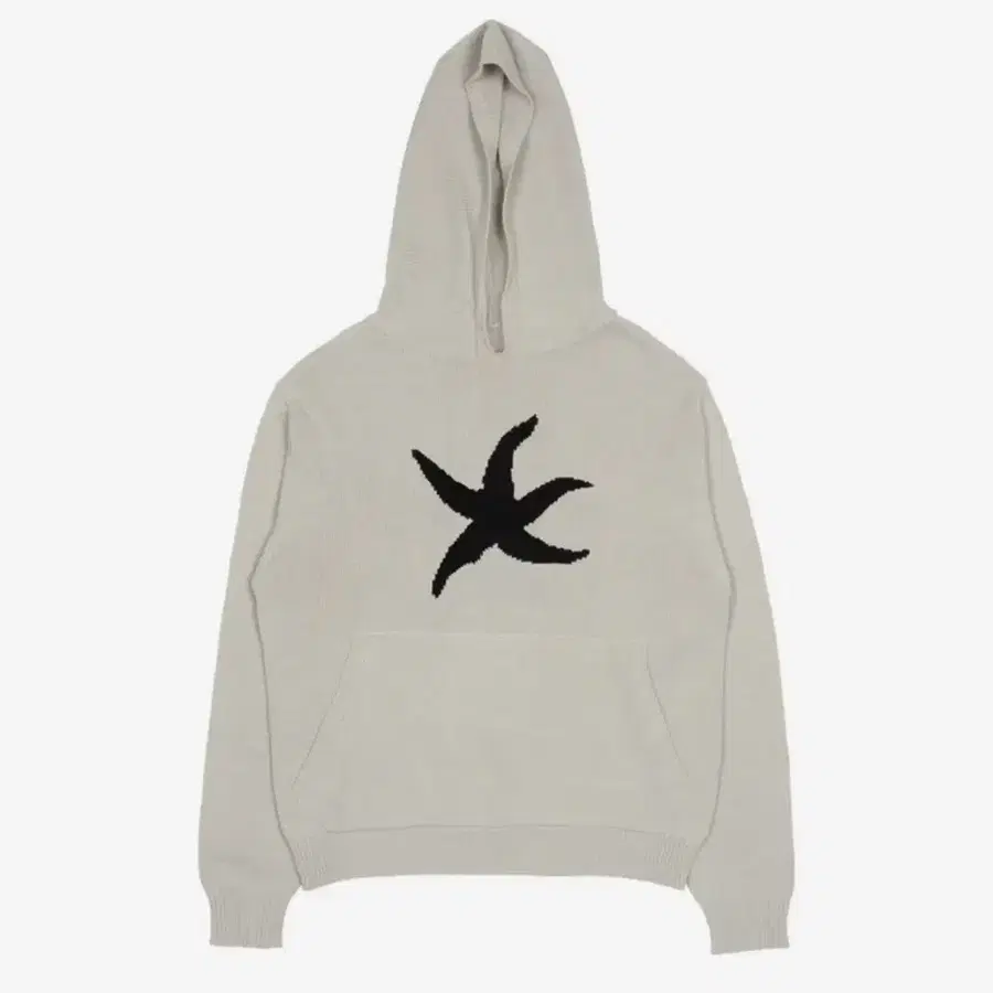 더콜디스트모먼트 니트 후드 starfish logo