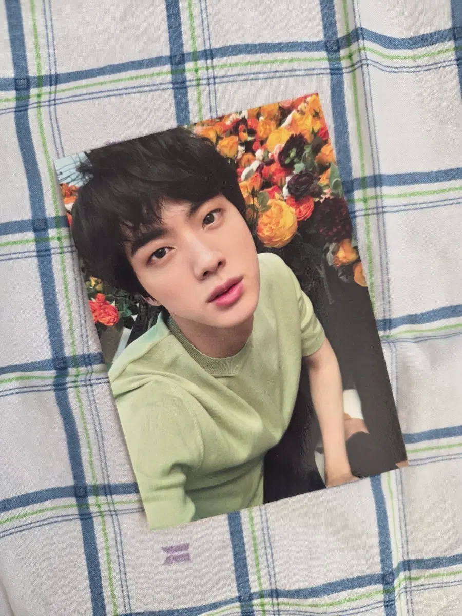 방탄소년단 BTS 럽셀 일본 여권케이스 석진포카 Jin LYS Japan