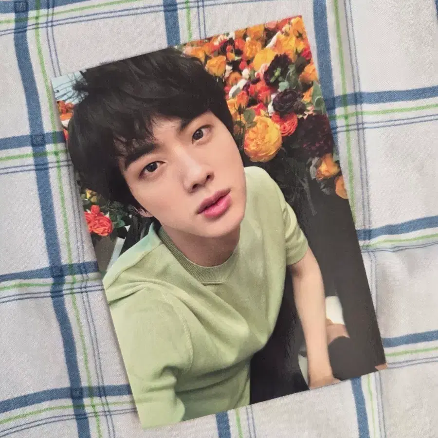 방탄소년단 BTS 럽셀 일본 여권케이스 석진포카 Jin LYS Japan