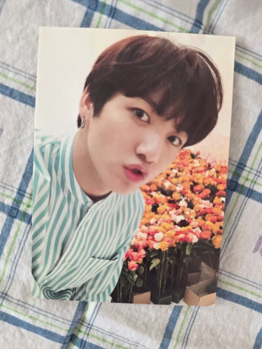 방탄소년단 BTS 럽셀 일본 여권케이스 정국포카 JK LYS Japan