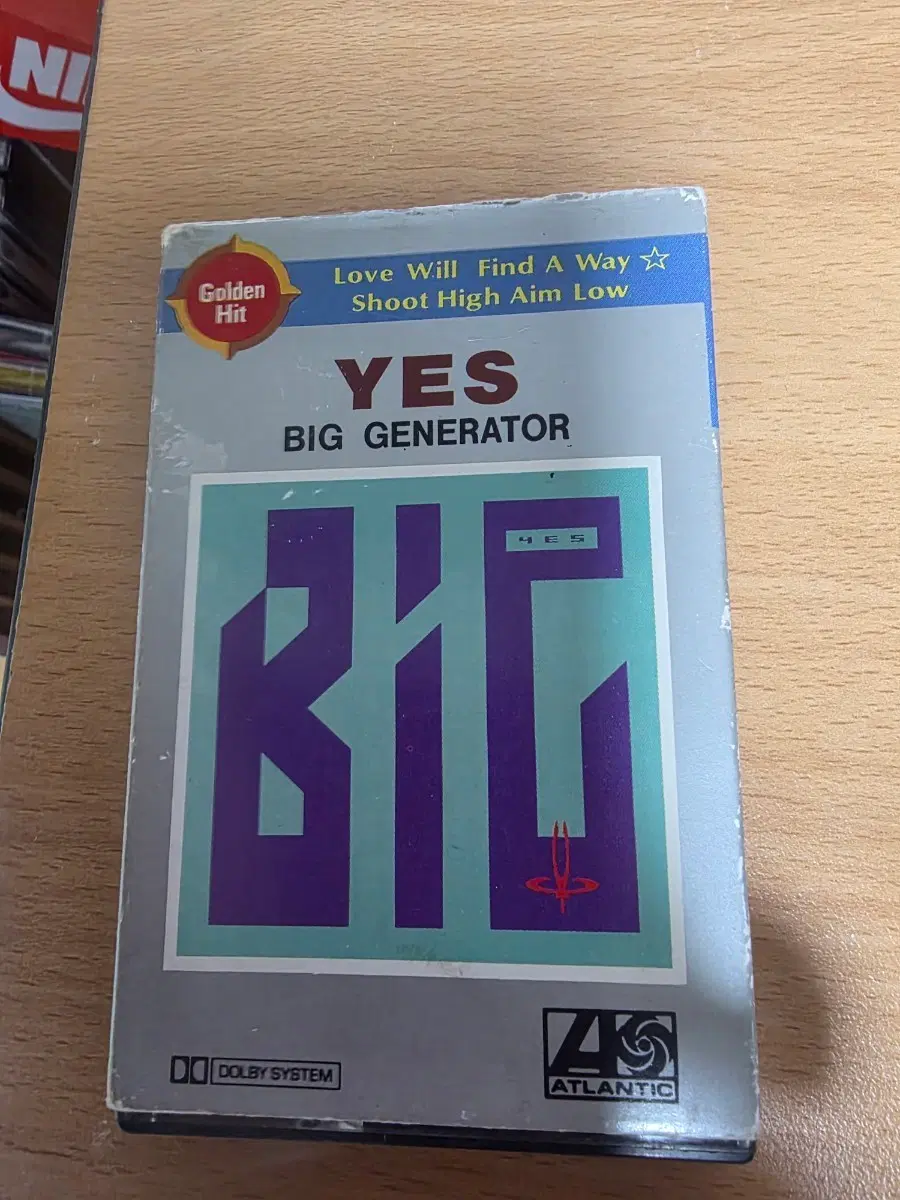 YES BIG GENERATOR 카세트 테이프