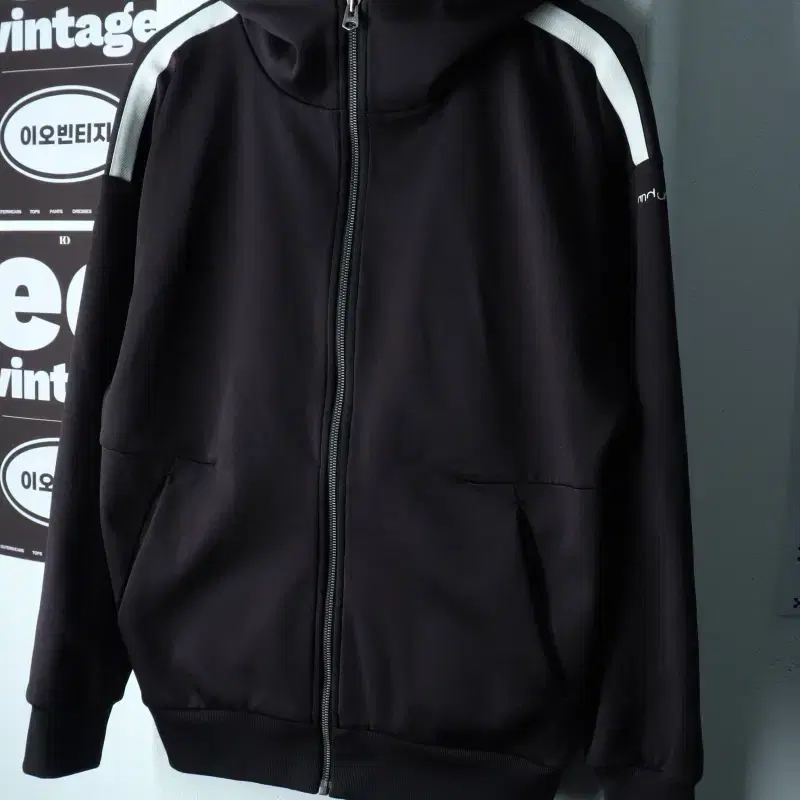 (L-XL) 안다르 후드집업 기능성 폴리 범고래 올드스쿨-H40272
