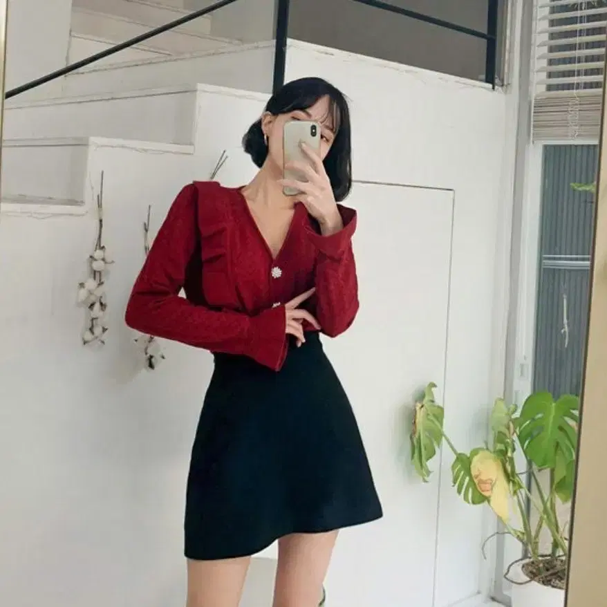 새상품 나의오늘은 미니 스커트 블랙 미듐 66