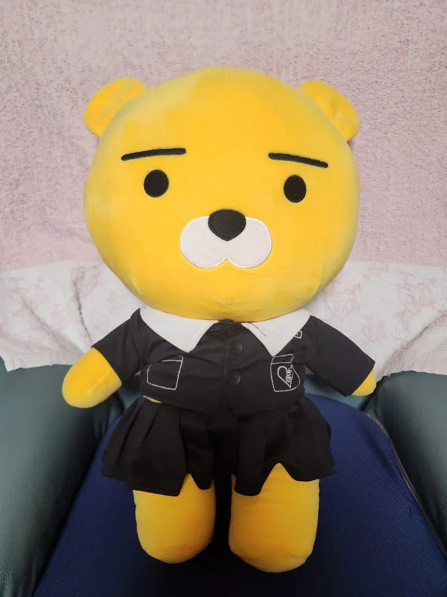 라이언 교복 특대형 인형 55cm
