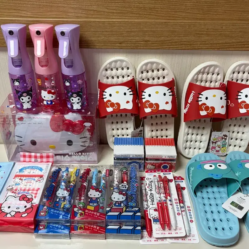 산리오 캐릭터 랜박 헬로키티 한교동 포차코 시나모롤 치이카와 짱구 모음 정리 일괄처분 판매