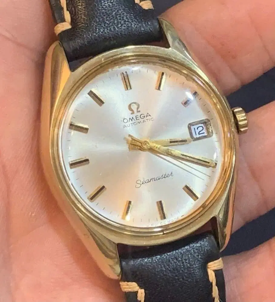 오메가 씨마스터 자동 시계 34.5mm