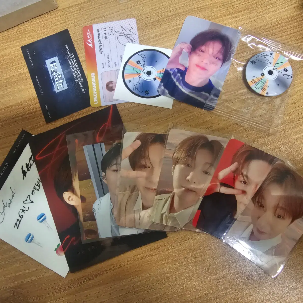 이창섭 EndAnd 콘서트 팬클럽부스