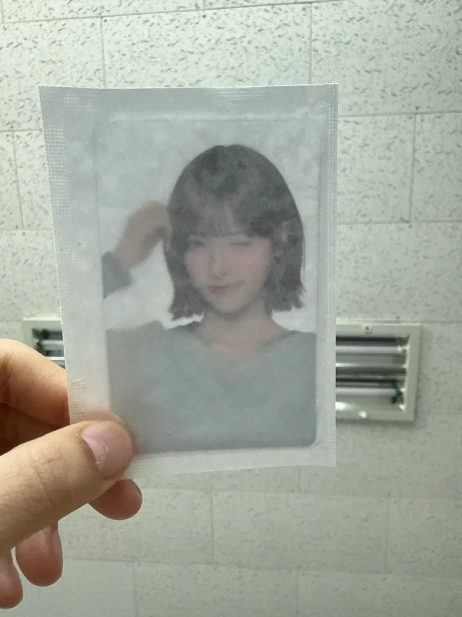 리센느 메이 빵 포토카드 띠부씰 미개봉 CU 포카