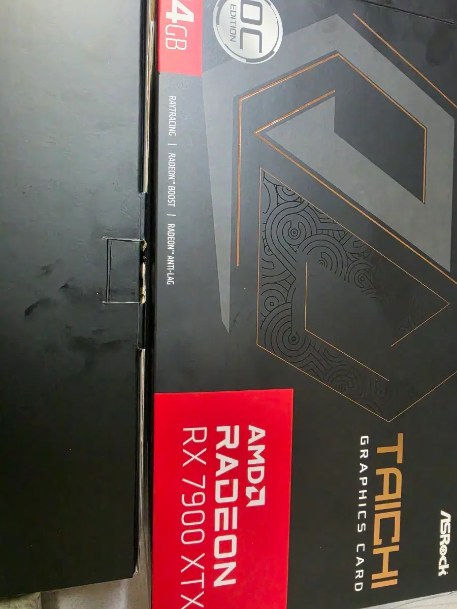 ASRock 라데온 RX 7900 XTX 타히치 OC D6 24GB