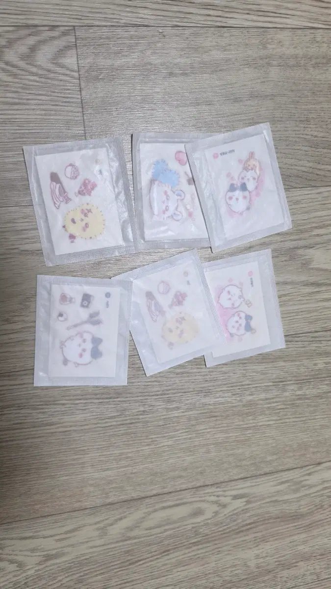치이카와 띠부씰 스티커 미개봉