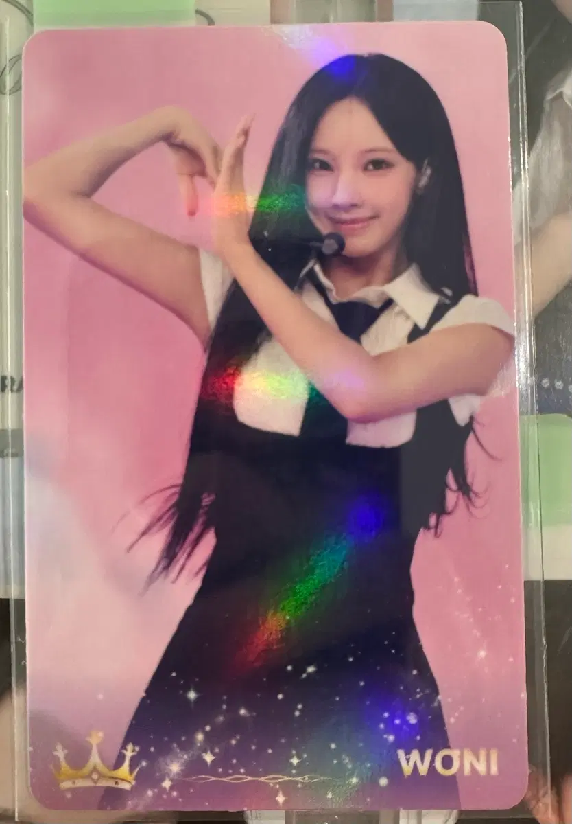 리센느 원이 하이어 크라운 에디션 포토카드
