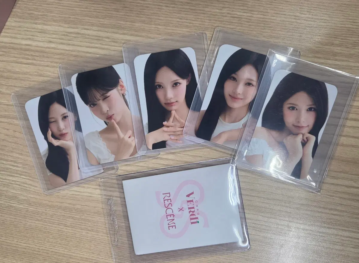 베르디 리센느 포토카드 일괄