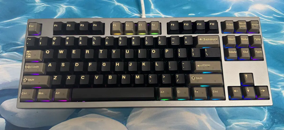 베놈 Venom80HE V2 RGB 87 F12 알루 래피드 커스텀 키보드