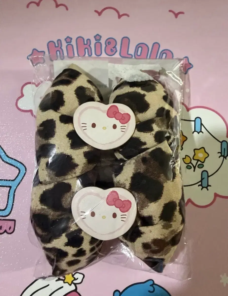 한정판 산리오 키티 마이멜로디 머리끈 미개봉 새상품