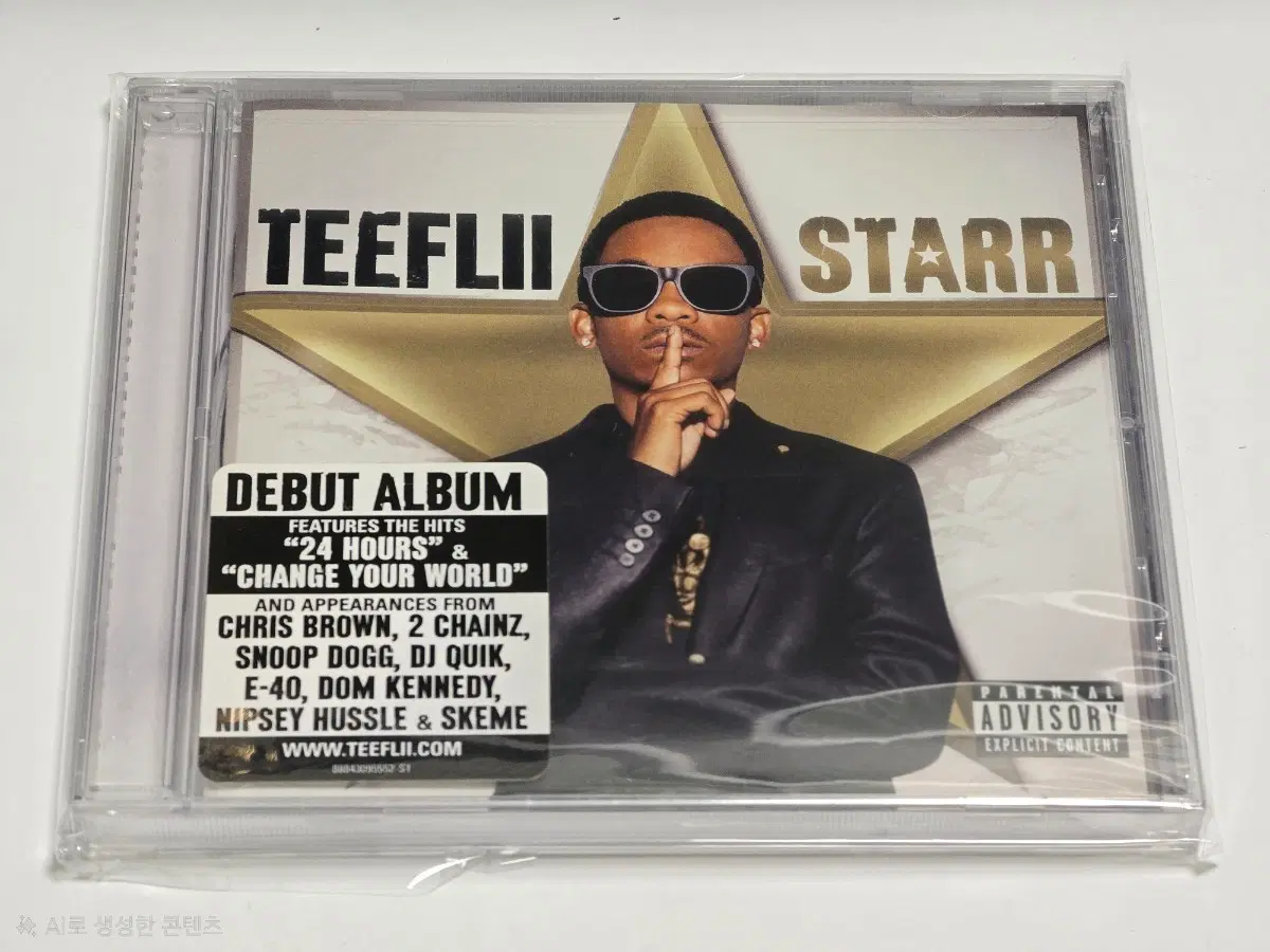 [미개봉] TeeFLii (티플라이) - Starr 데뷔 앨범 CD (미국 수입반)