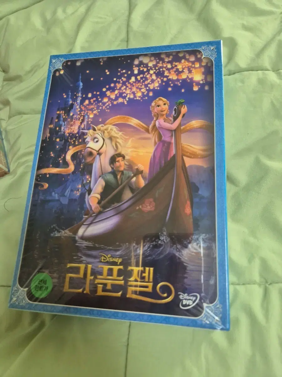 디즈니 라푼젤 겨울왕국 2DVD 박스셑 미개봉품