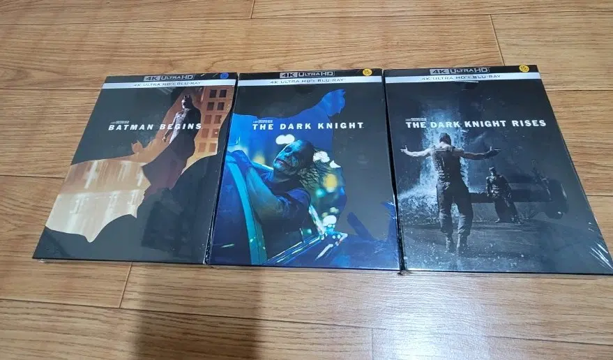 4K 블루레이 놀란 배트맨 3부작 스틸북 9disc 미개봉 팝니다
