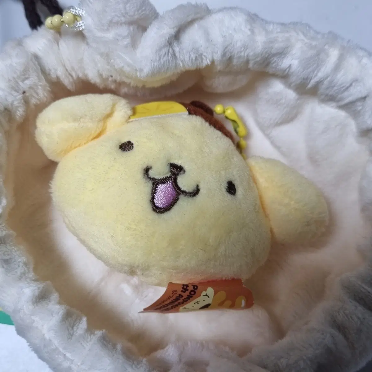 폼폼푸린 와앙만두 교자 팝업 속재료 파우치 인형 단무지 마스코트