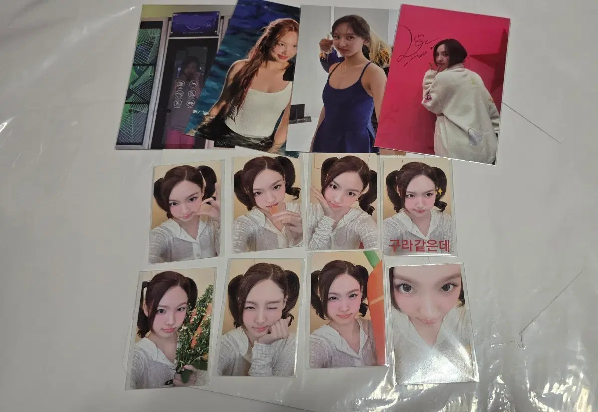 나연 당근농장 포토카드8장 엽서 4장