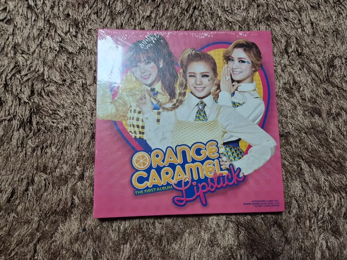 (미개봉 시디)오렌지카라멜 립스틱 1집