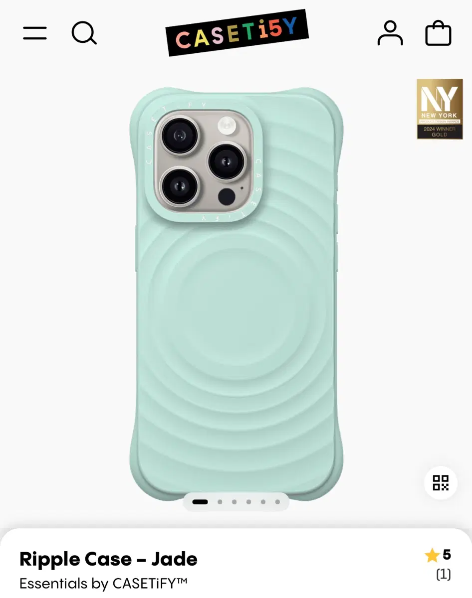 (삽니다)아이폰 15 Pro 케이스티파이 리플 케이스 제이드