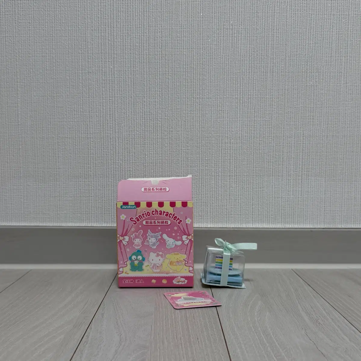 산리오 캐릭터즈 케이크 피규어