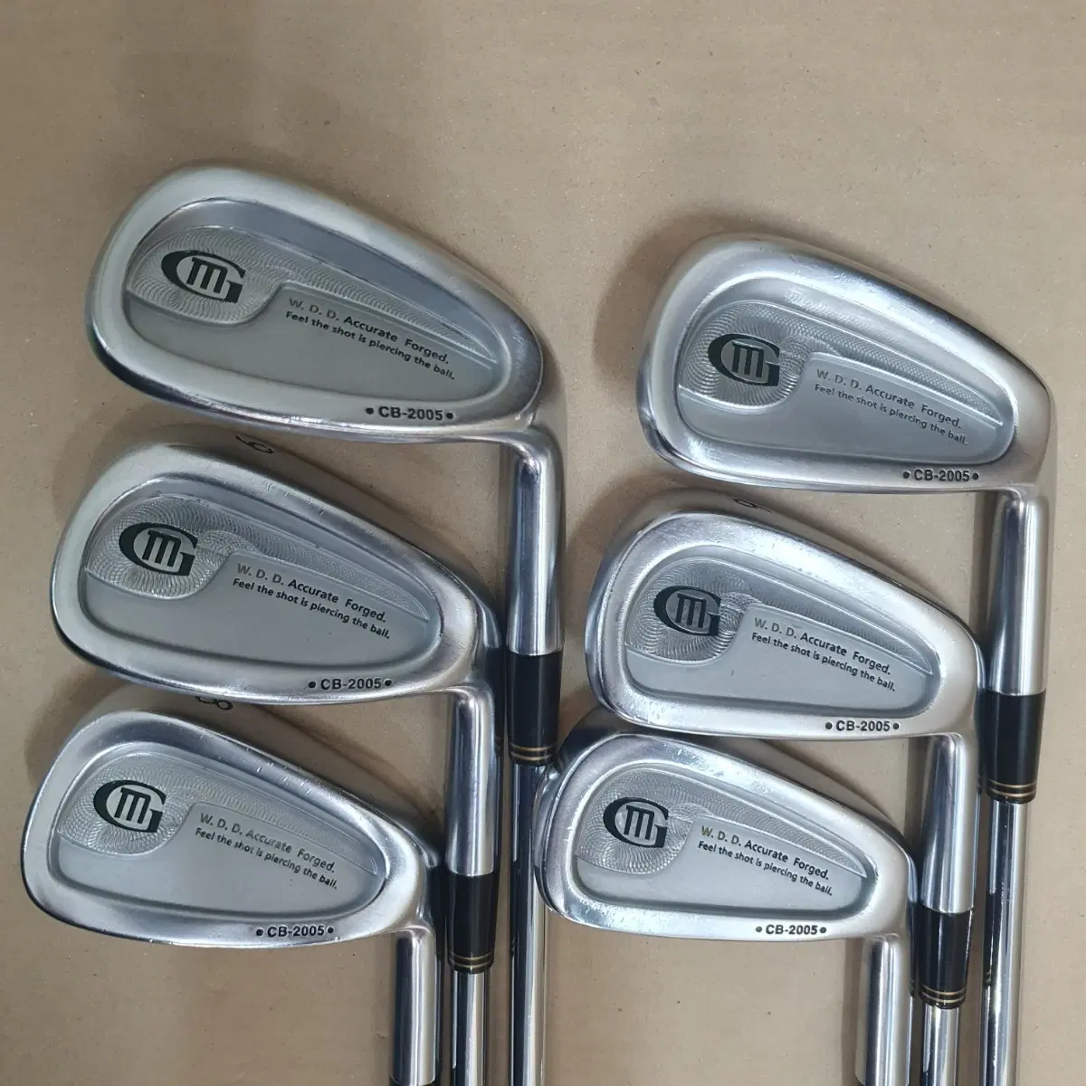 미우라기켄 CB-2005 5~PW NS950GH S 아이언 세트