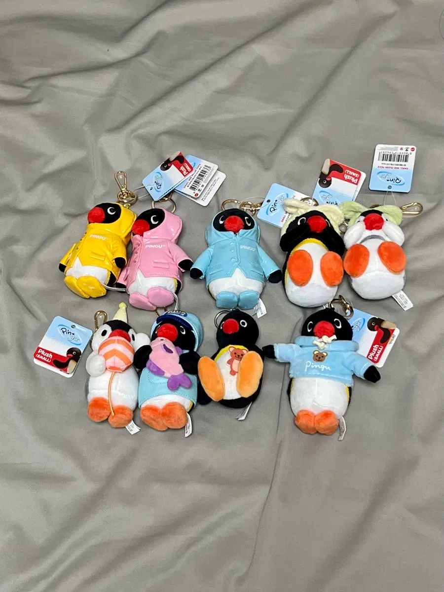 핑구 인형 키링 일괄