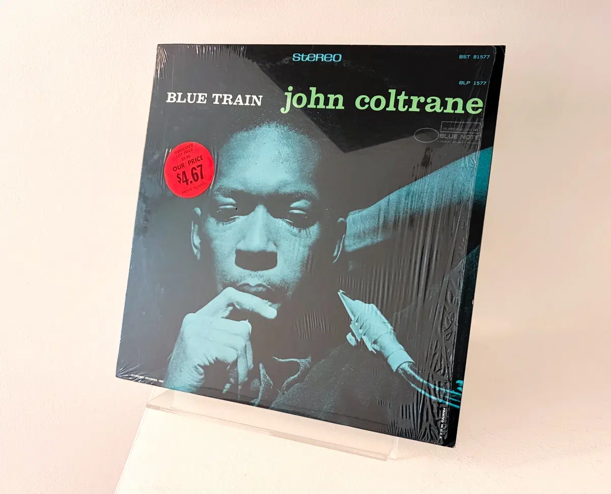 1972미국 존 콜트레인 블루 트레인 LP 레코드 John Coltrane Blue Train 블루노트