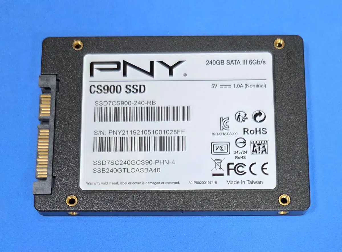 PNY CS900 SSD ( 240G ) 팝니다