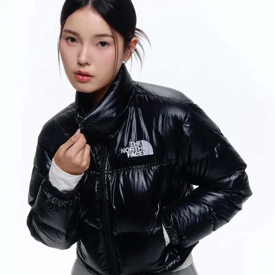 노스페이스 눕시 유광블랙 85