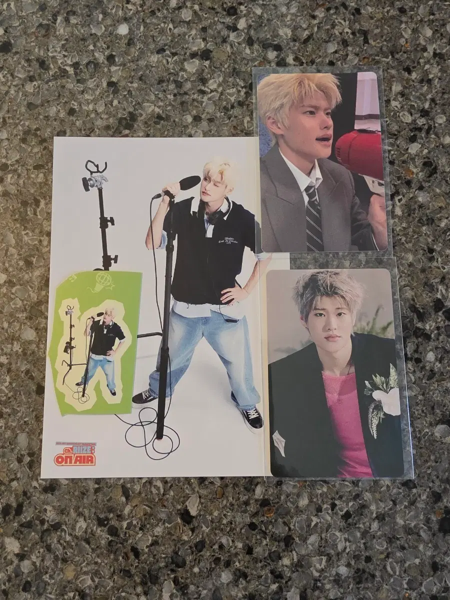 라이즈 소희 3주년 포카,스티커,엽서,선버스트 유니버셜 특전