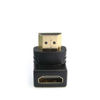 HDMI M/F 하향 90도 꺽임 연장 젠더