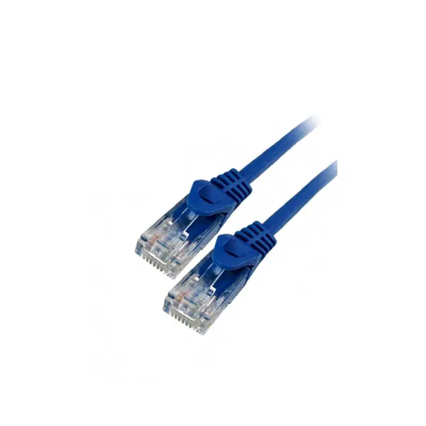 다이렉트 연선 Cat.5E UTP 랜 케이블 블루 2m