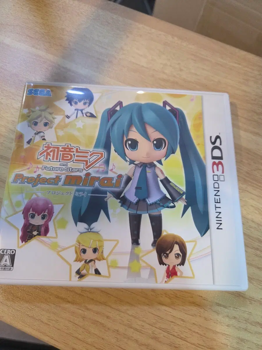 3ds 하츠네미쿠 프로젝트 미라이 일판