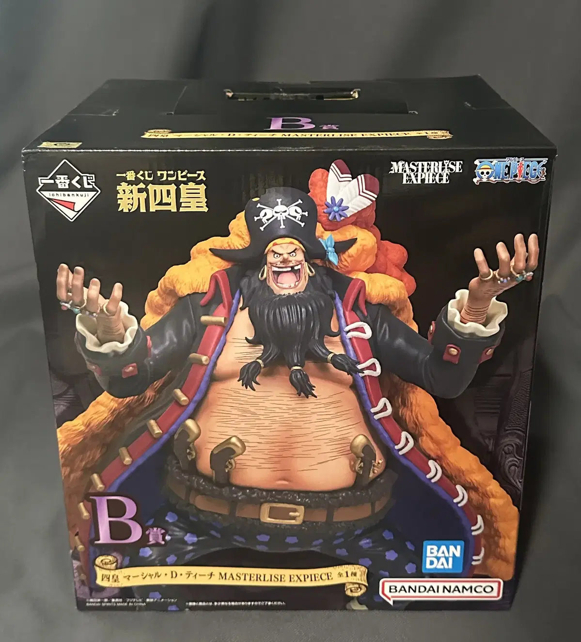 미개봉) 원피스 제일복권 검은수염 B상 피규어