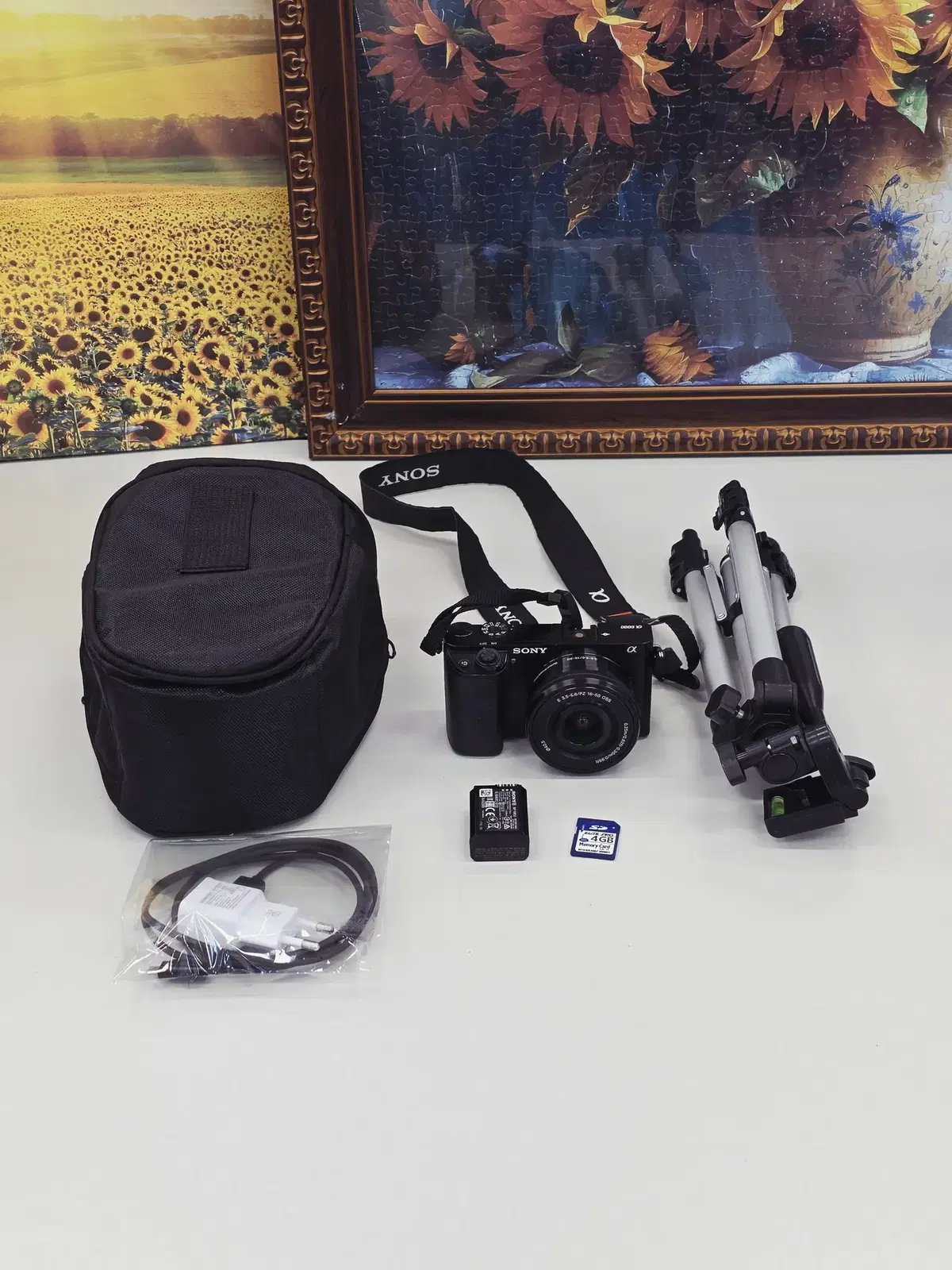 풀구성)소니 a6000 블랙+16-50mm 번들셋, 입문용 끝판왕 카메라