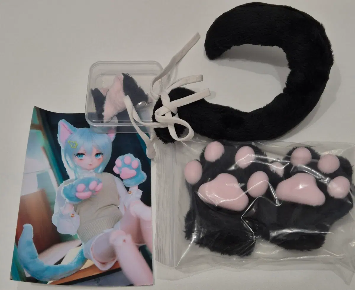 [MDD] 고양이 귀 꼬리 발바닥 세트
