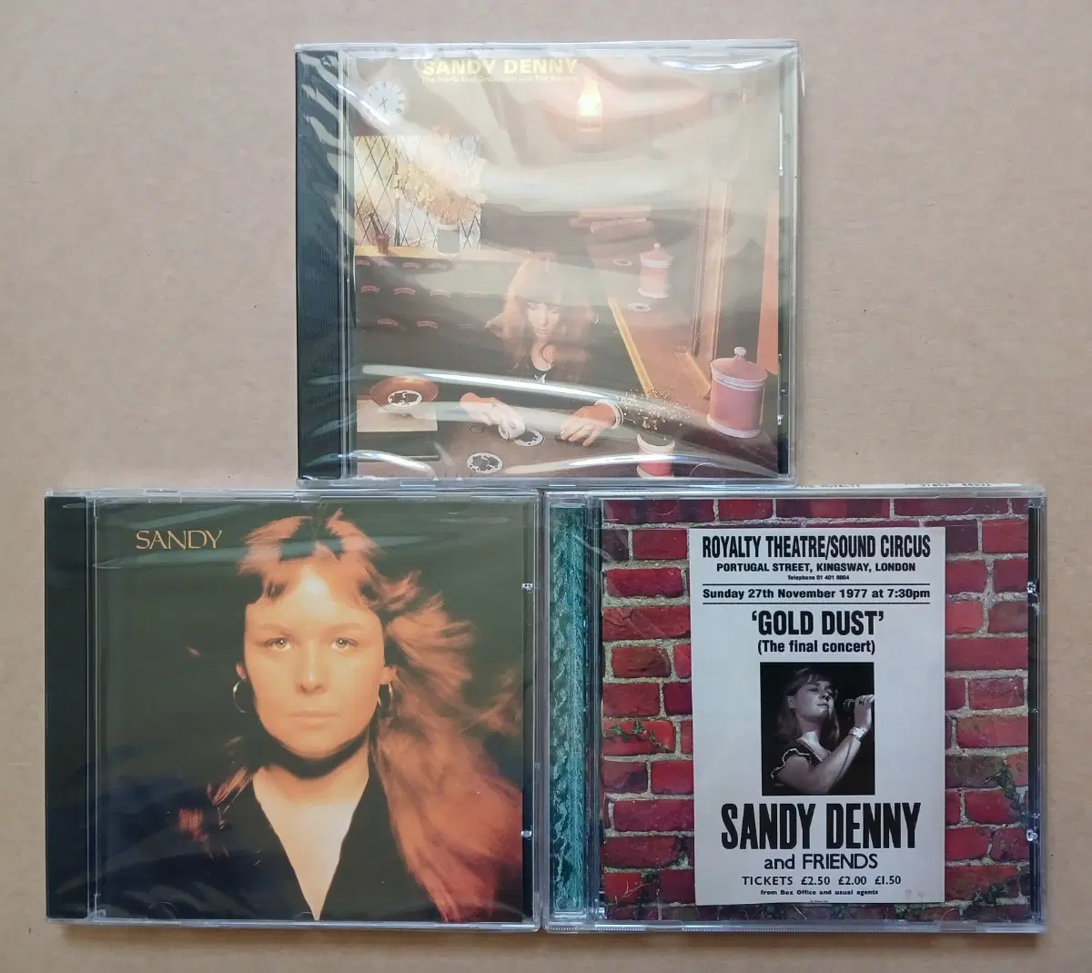 Sandy Denny 미개봉 CD 3장 일괄