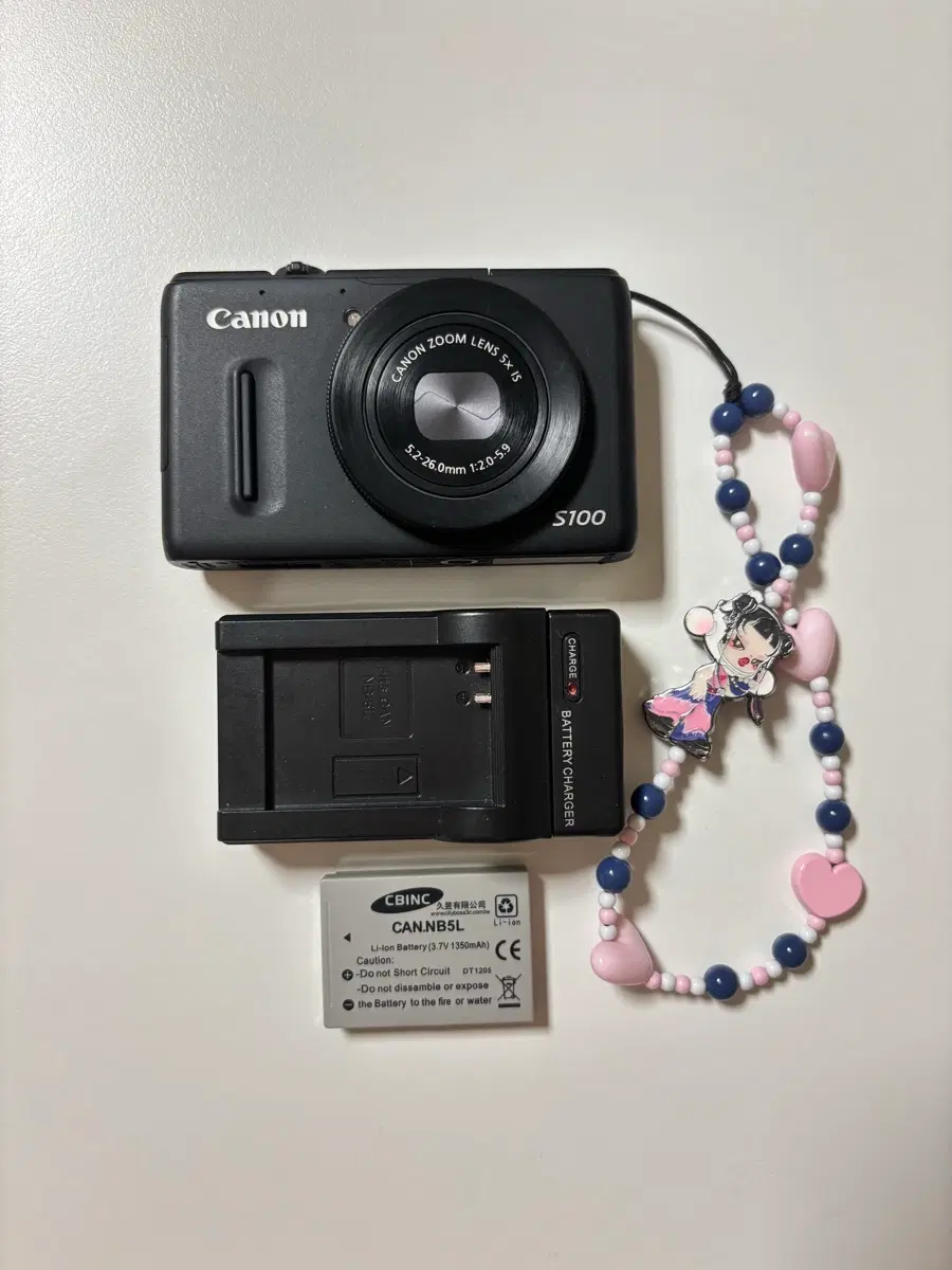 Canon PowerShot S100 Black Digital Camera