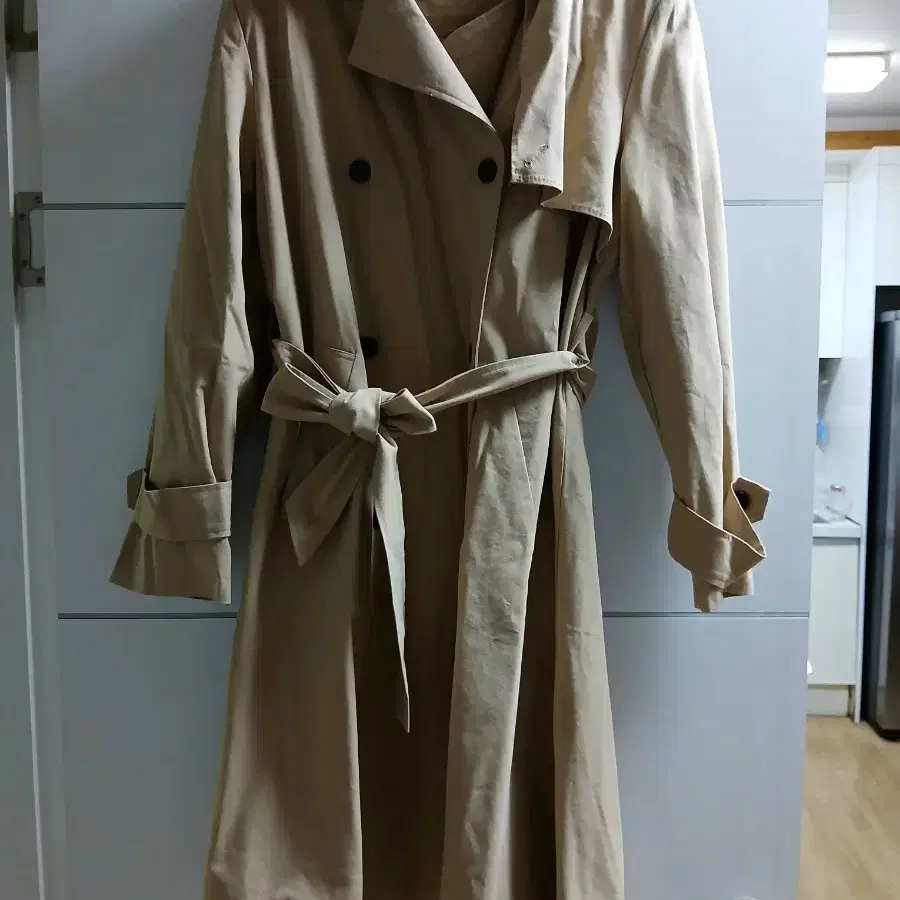 오네갸루 데일리 트렌치코트